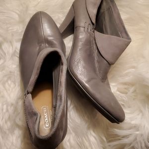 Coach Gray short boots